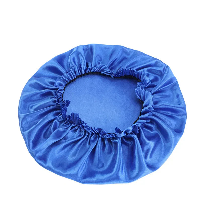 New Women Satin Night Sleep Cap Hair Bonnet
