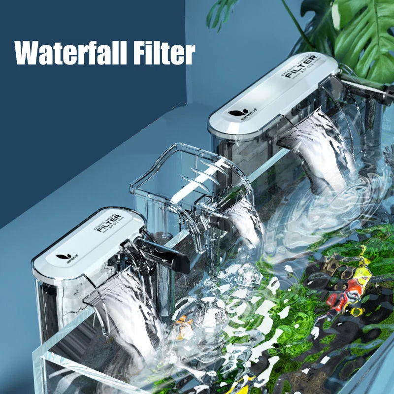 220V Upgrade Aquarium External Waterfall Filter Cleaner Silent