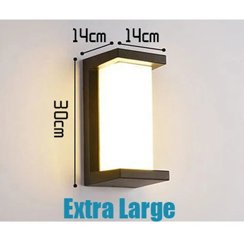 Extra Large LED outdoor wall light waterproof IP65
