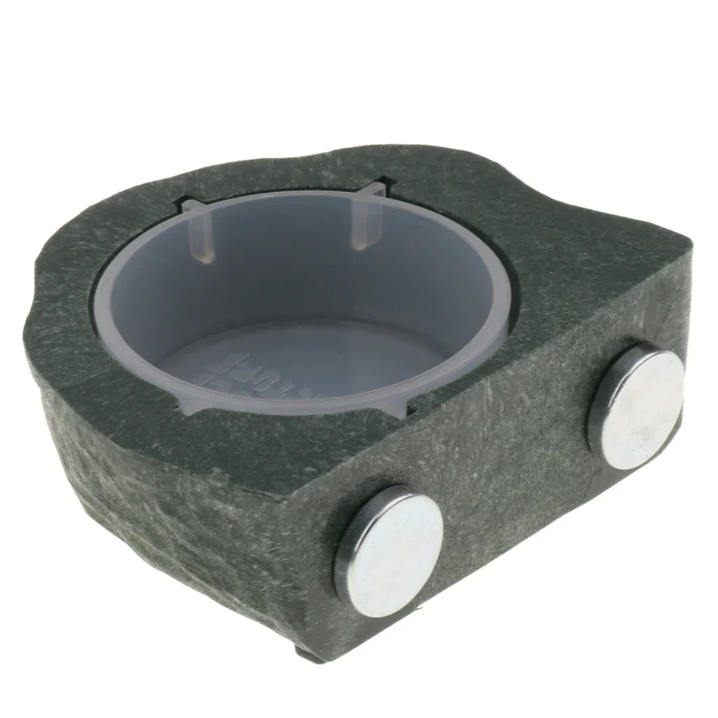 2pcs Mini Magnet Gecko Feeder Ledge Reptile Terrarium