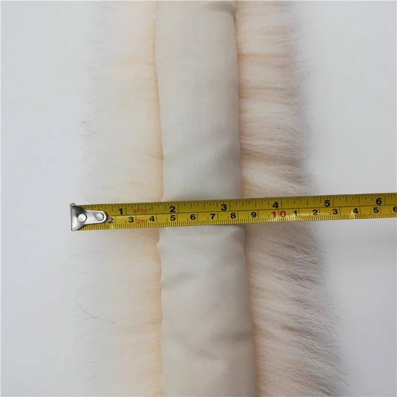 Natural Fur Tapes for Collar DIY Apparel Sewing