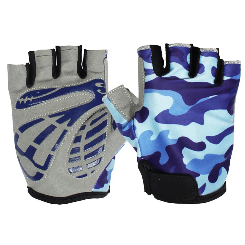 Stylish Half Finger Breathable Antislip For Sports Scooter