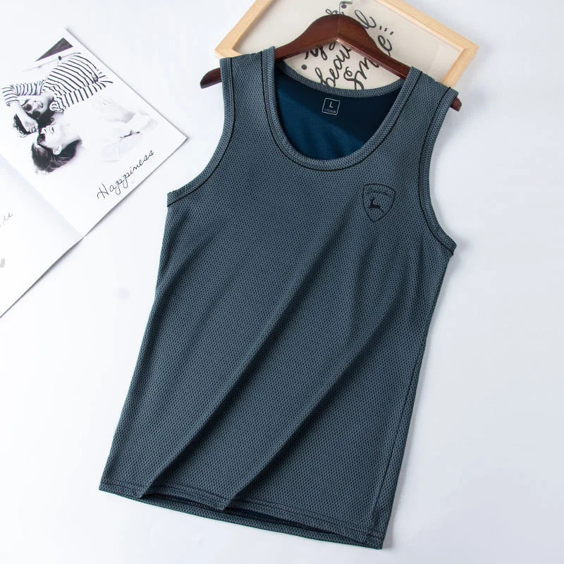 Mens Underwear Sleeveless Tank Top Solid Muscle Vest