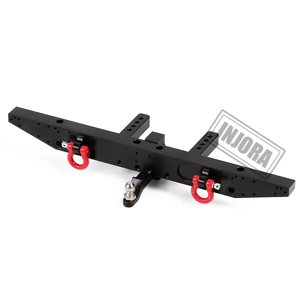 INJORA RC Car Classic Metal Front Rear Bumper