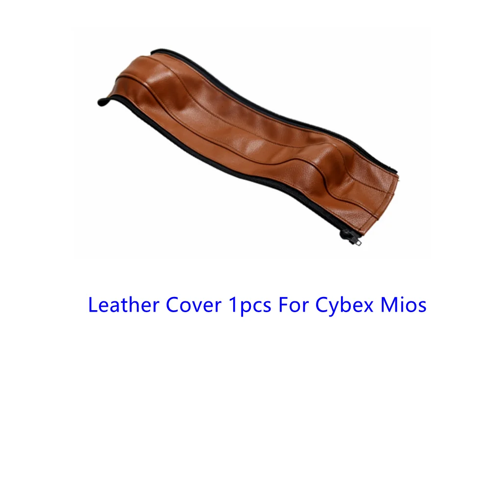 Stroller PU Leather Handle Covers Fit Cybex Mios