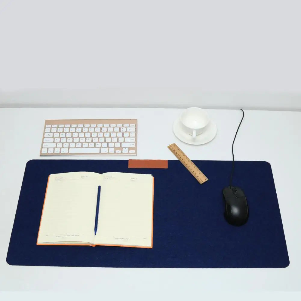 Large Office Computer Desk Mat Modern Table Keyboard