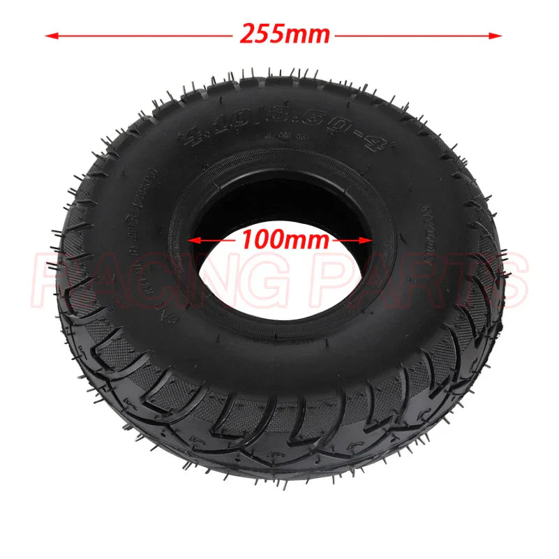 10 Inch 4.10 3.50-4 Tyre 4.10-4 Outer Tires Inner Tube Fit Electric Tricycle