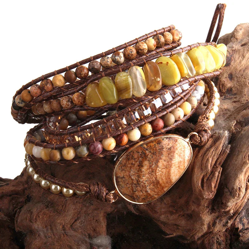 RH Fashion Handma Bohemian Jewelry Boho Bracelet Mixed