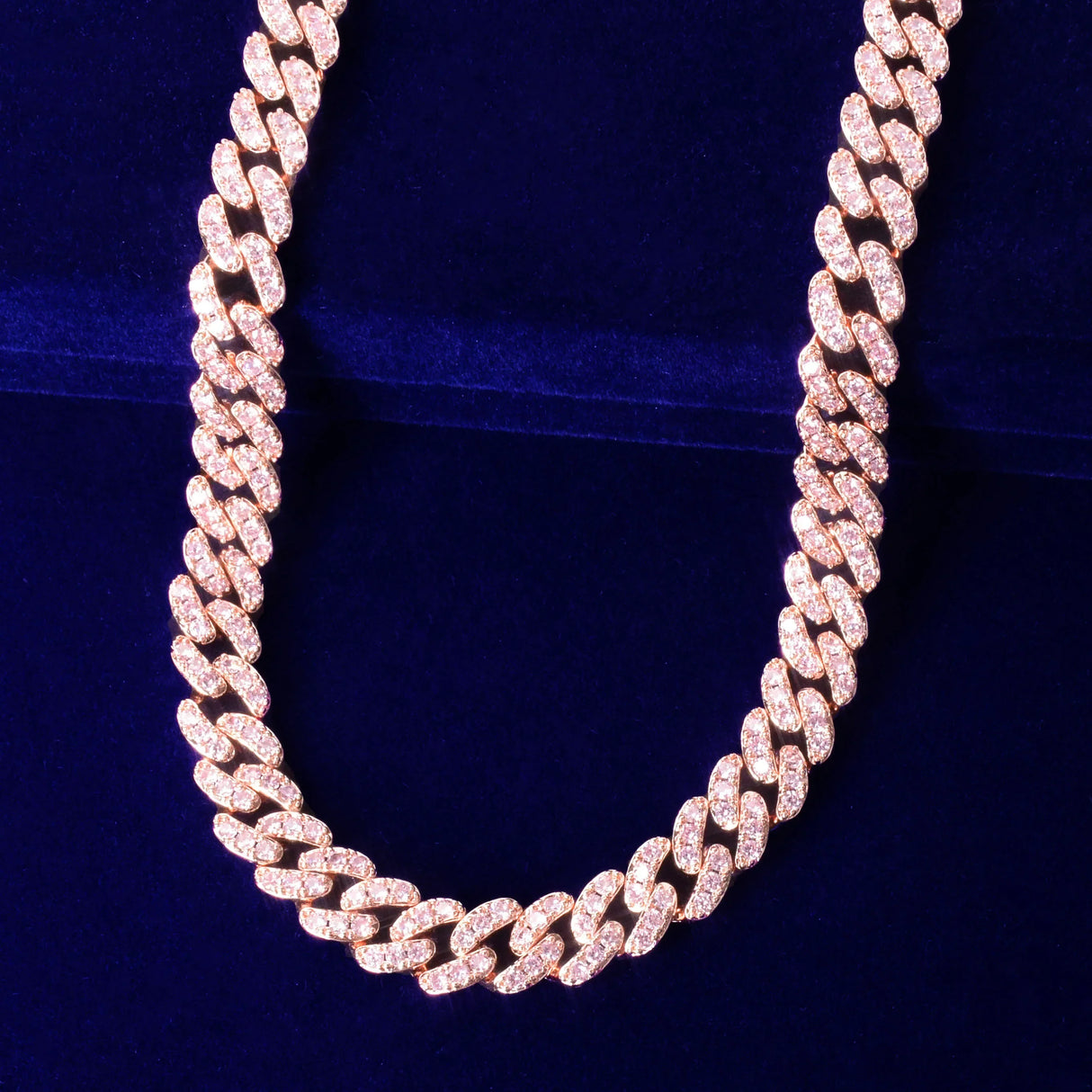 Bubble Letter Miami Cuban Link Chain for Men