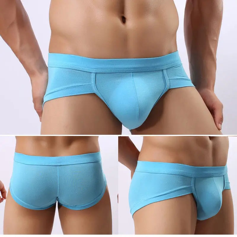 Hirigin New Fashion Pure Cotton Men Sexy Bulge