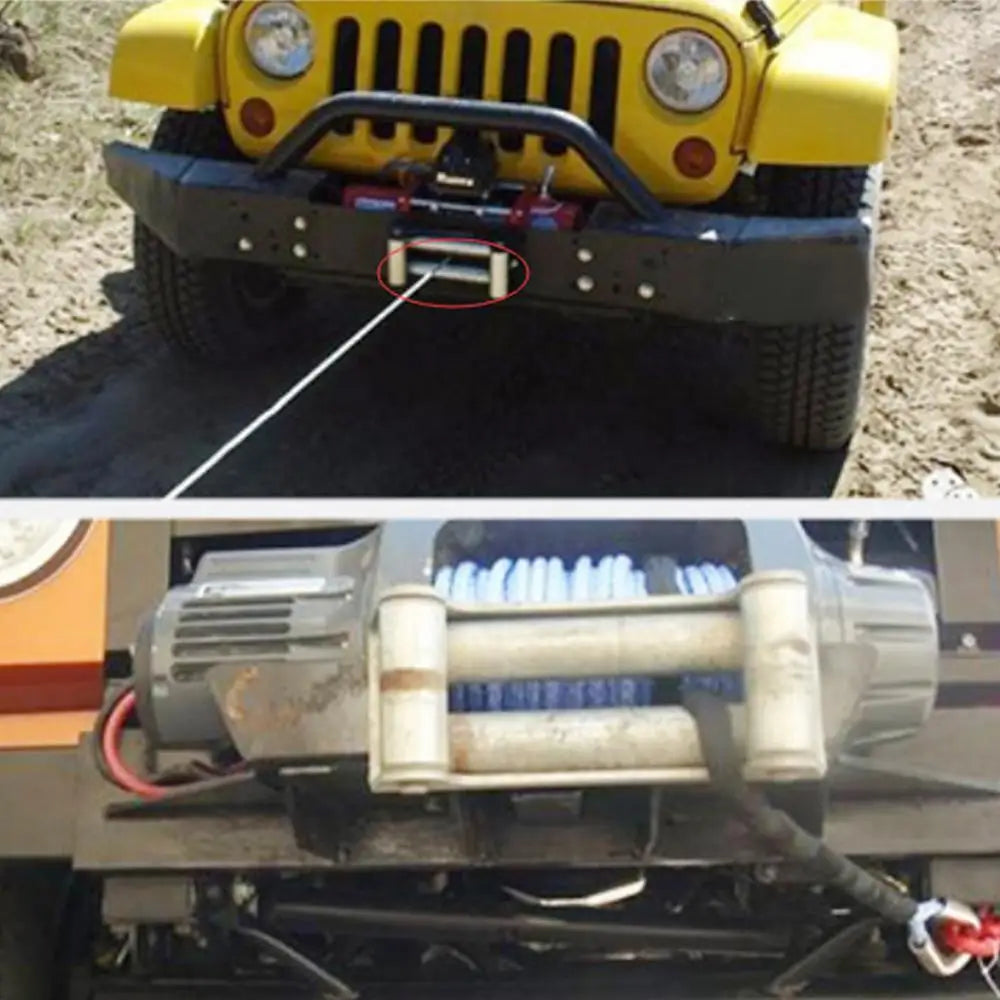 ATV UTV Winch Wire Rope Roller Fairlead Cable