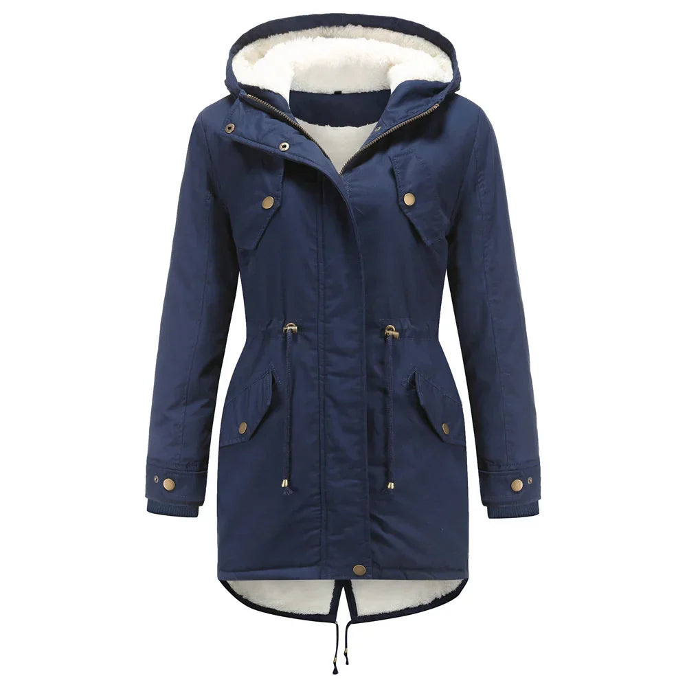 Quanss Plus Size Winter Jacket Women 2021 Fashion