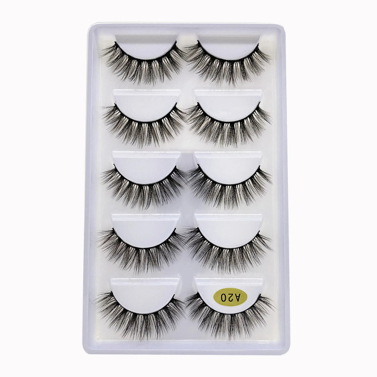 50/100 Pairs False Eyelashes Wholesale Fluffy Long Lashes