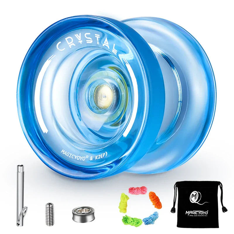MAGICYOYO Responsive Crystal YoYo K2, Plastic Yo Yo