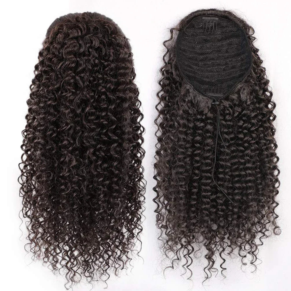 Tinashe Beauty Drawstring Kinky Curly Ponytail With Clips