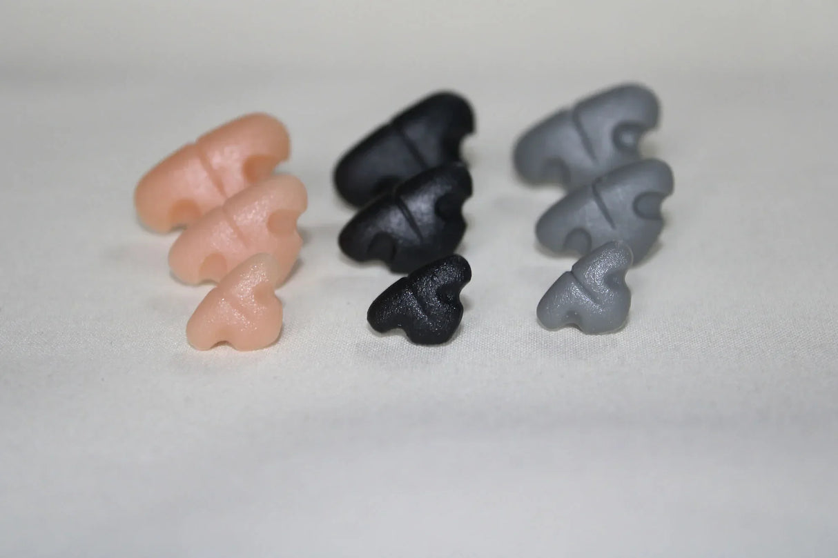 30pcs/lot--new 18x12mm 16x26mm 20x30mm gray black flesh color