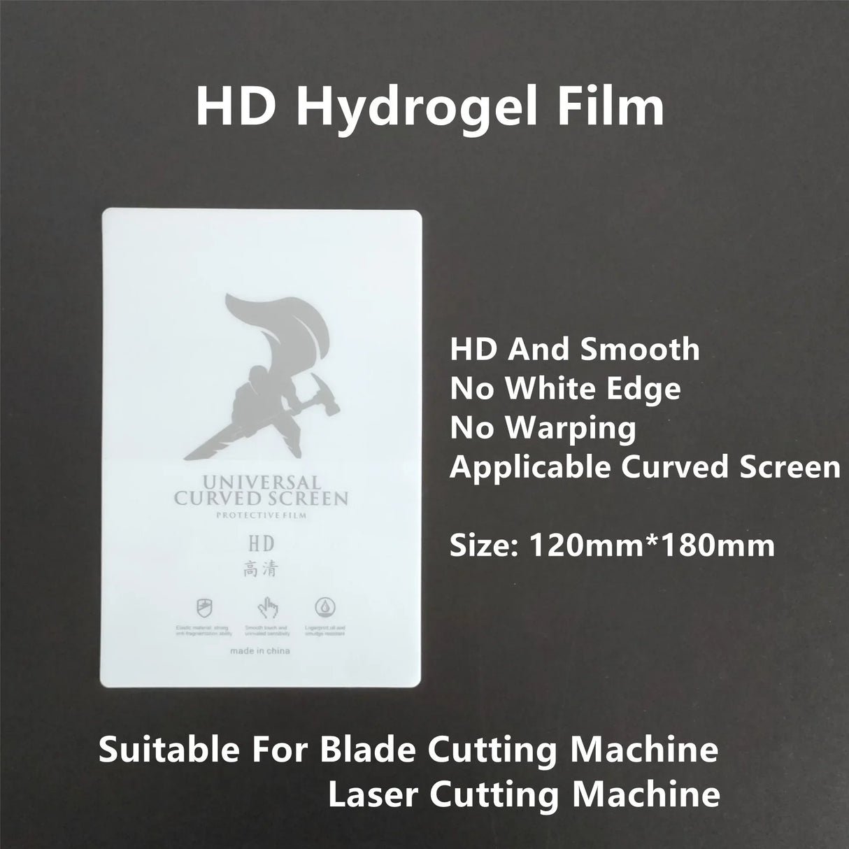 50pcs HD Hydrogel Film LCD Screen Protector For