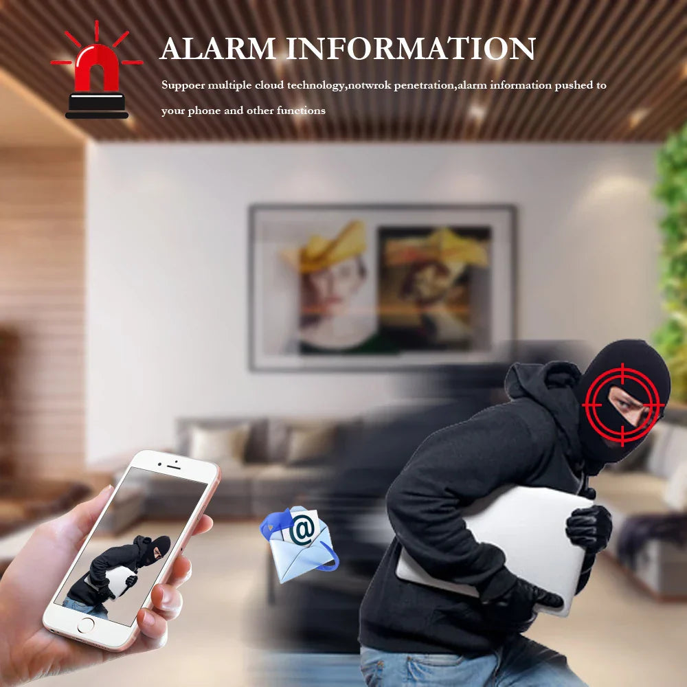 Gadinan HD 4K 8MP Poe Camera Security System