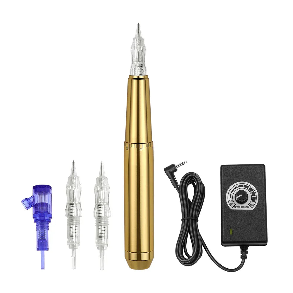 BMX Permanent Makeup Machine with Needles Cartridges Motor