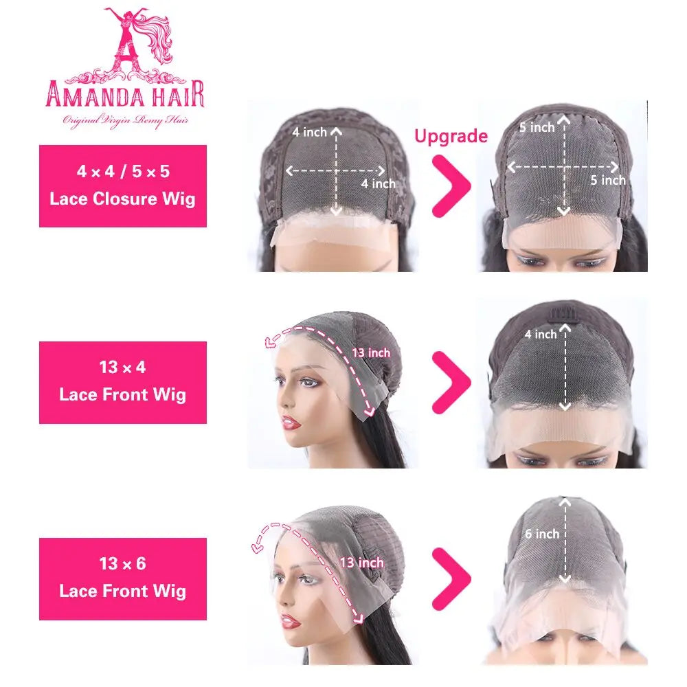 HD Lace Frontal Wig 28 30 inch Straight