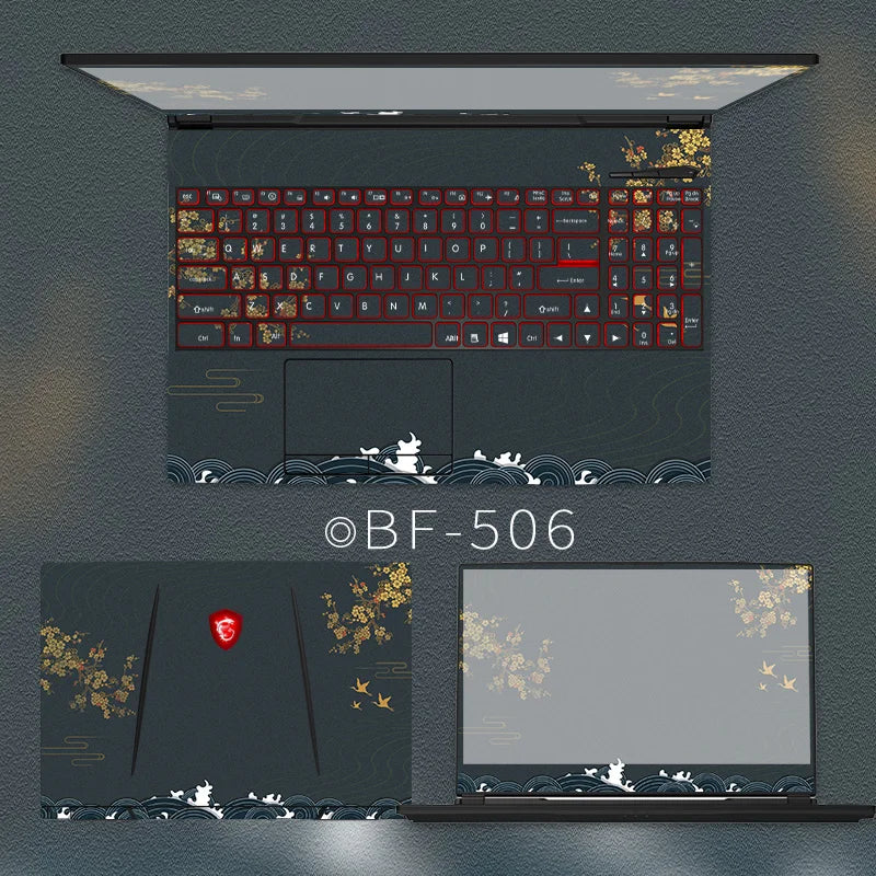 KH Laptop Sticker Skin Decals Cover Protector Guard