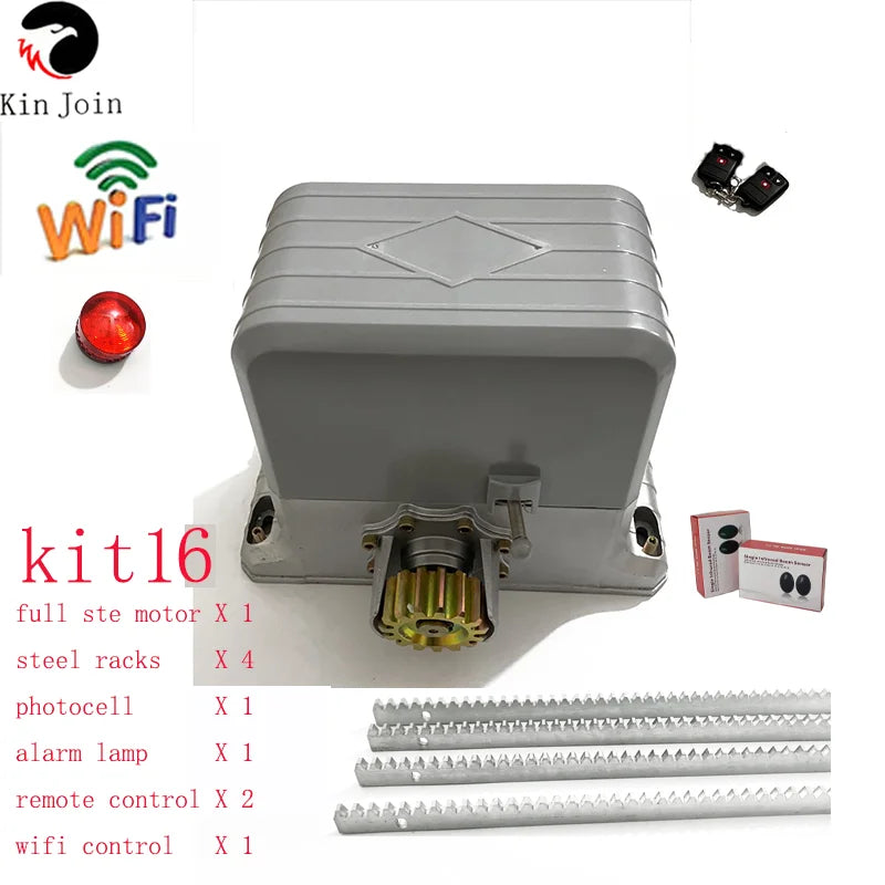 Excellence Use Steel Zipper Rack Move Gate Open