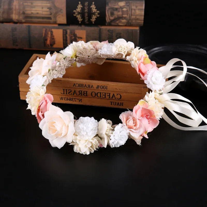 Boho Style Flower Headbands for Women Girls Floral
