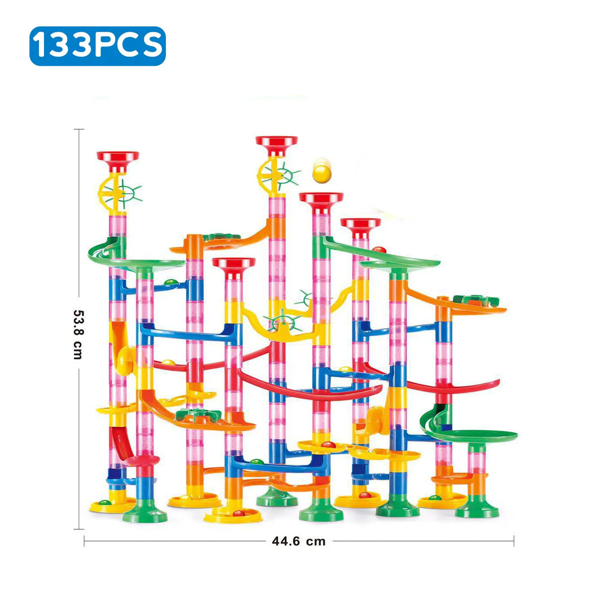 Marble Run Race Track Building Blocks Kids 3D