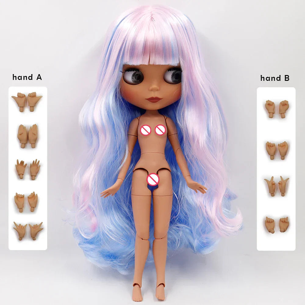 ICY DBS Blyth Doll 1/6 Joint Body DIY BJD toys Fashion Dolls girl gift Special Offer on sale with hand set A&B