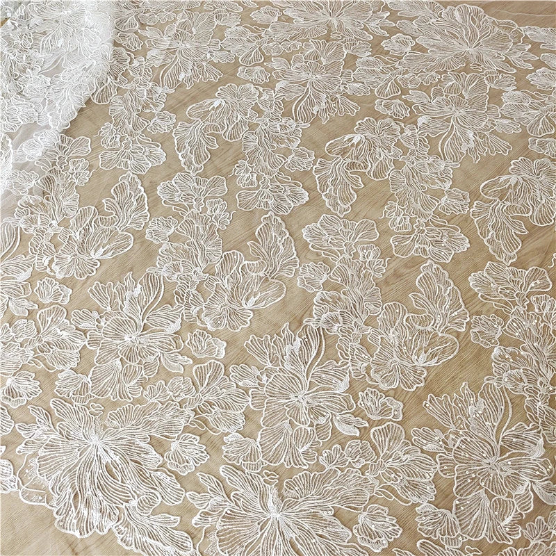 higher quality lace fabric bridal dress lace fabric