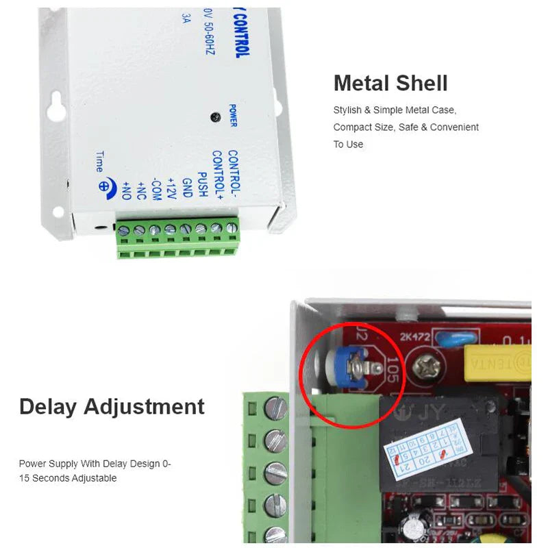 Access Control Power Supply Transformer Door Supplier Adapter