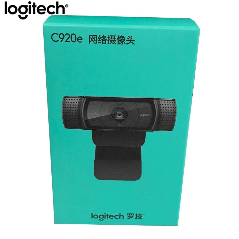 Logitech HD Pro Webcam C920e,Widescreen Video Chat Recording USB Smart 1080p Autofocus Camera Full HD,C920 upgrade version