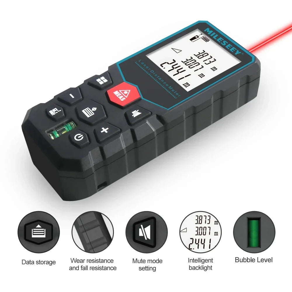 Mileseey Laser Distance Meter X5 X6 LV56U Electronic