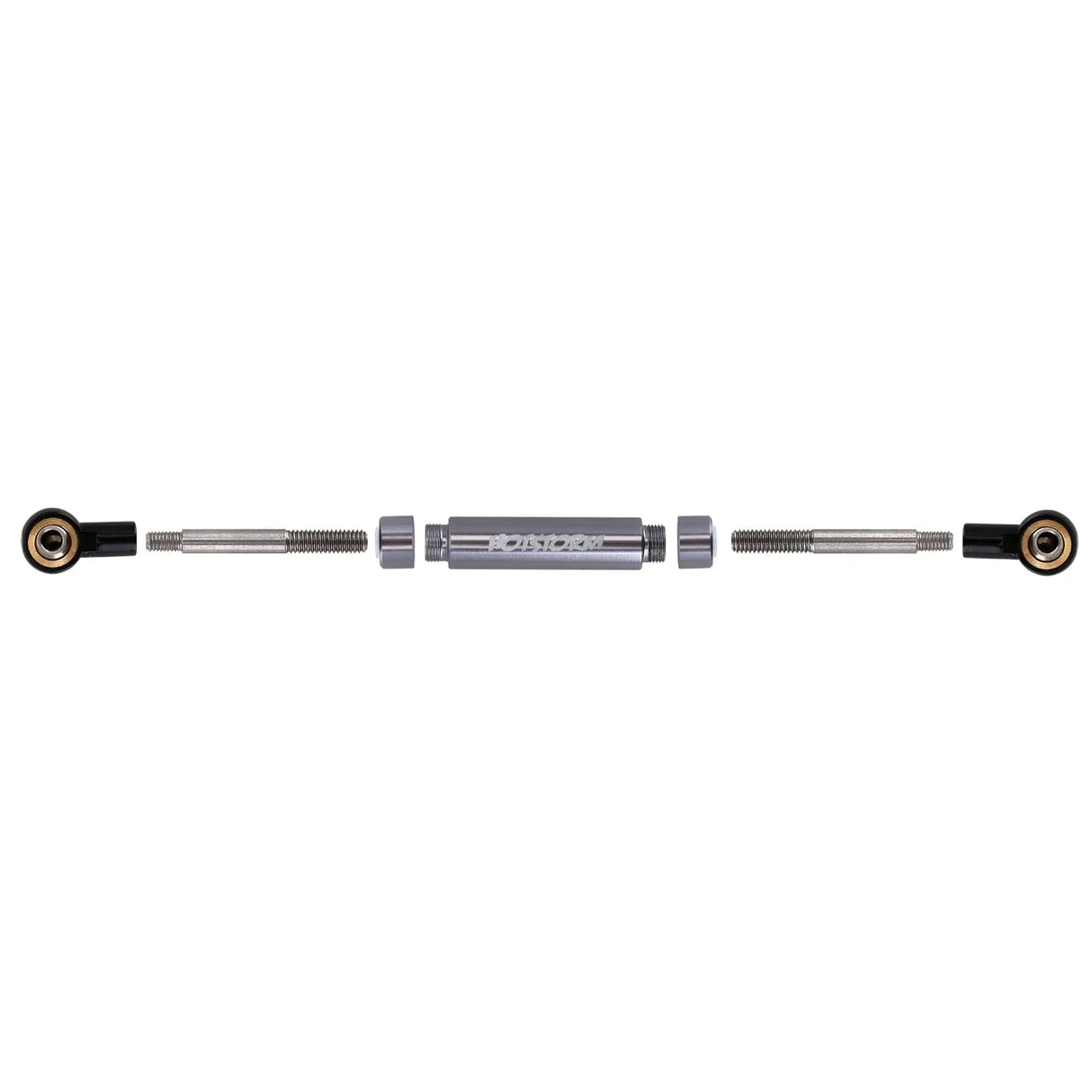 INJORA 1PCS 72-102mm Adjustable Servo Steering Link 1/10