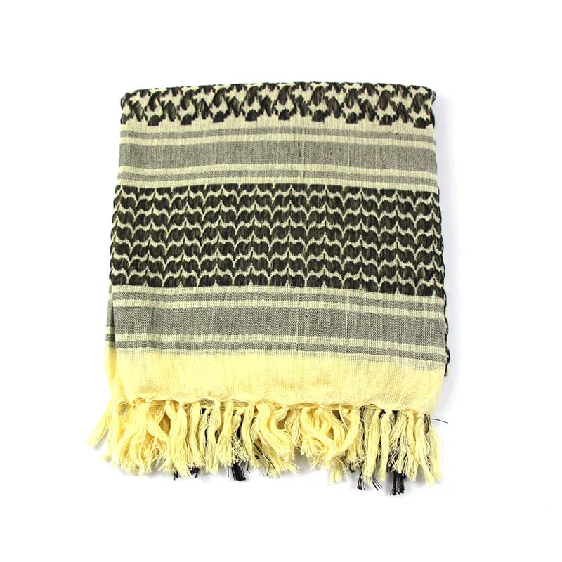 Military Arab Keffiyeh Shemagh Scarf Cotton Winter Shawl