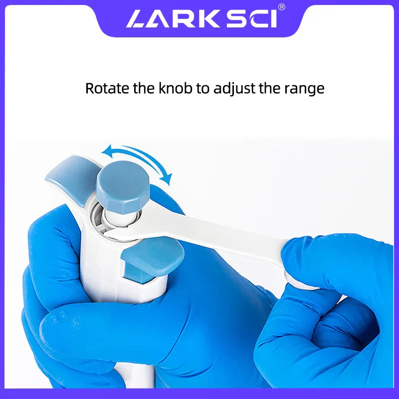 Larksci Equipment Laboratory Pipette Single Channel Pipette Adjustable