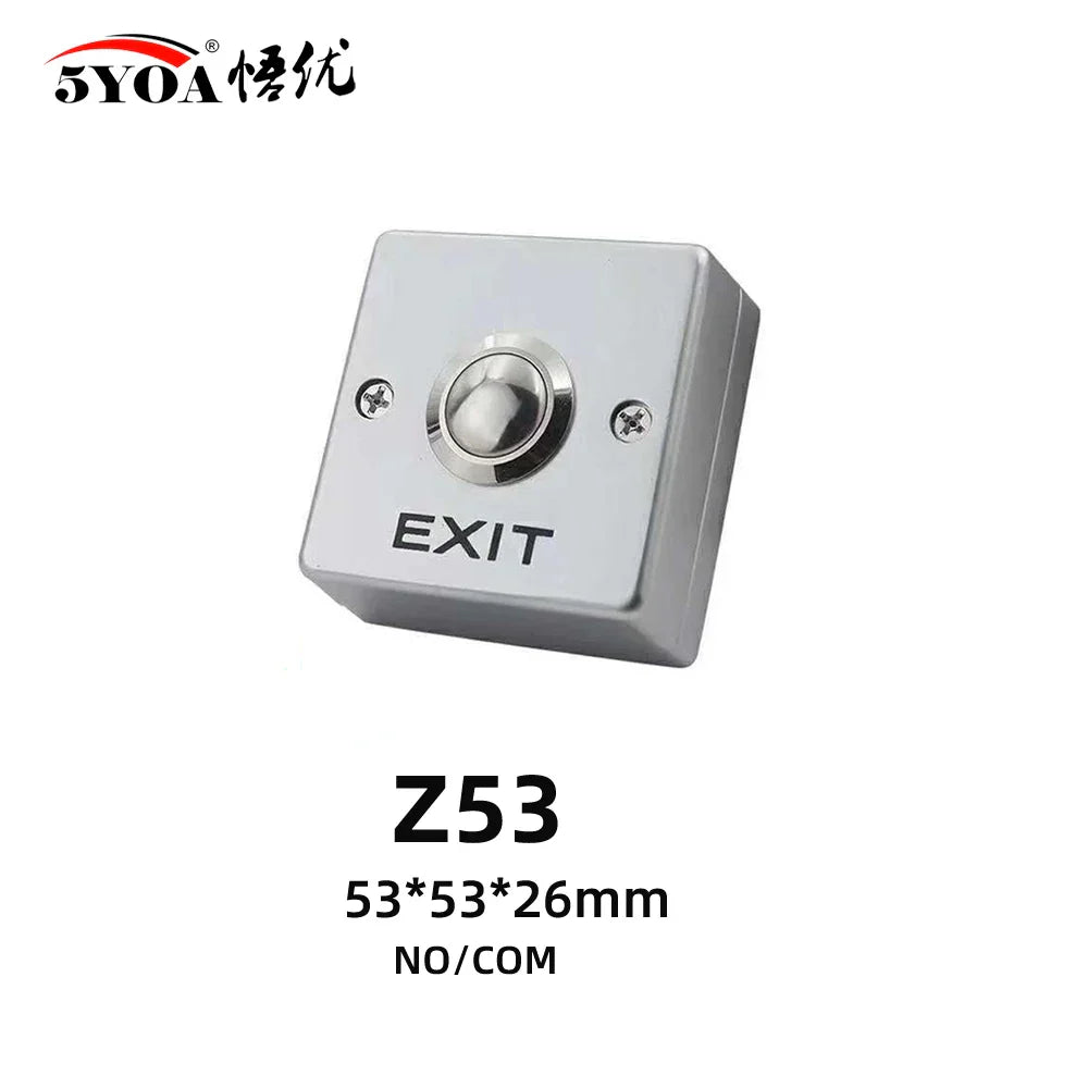 Access Button Door Exit Push Switch No Touch