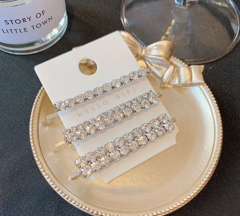 Super Flash Rhinestone Combination Premium Luxury Hair Clip