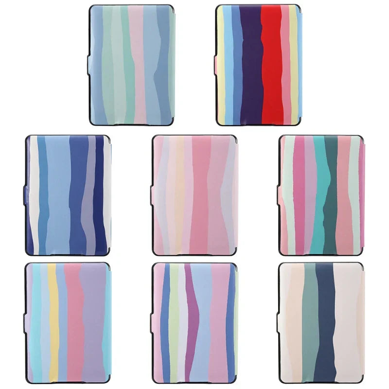 PC Tablet E-book Back Rainbow Cover for Paperwhite