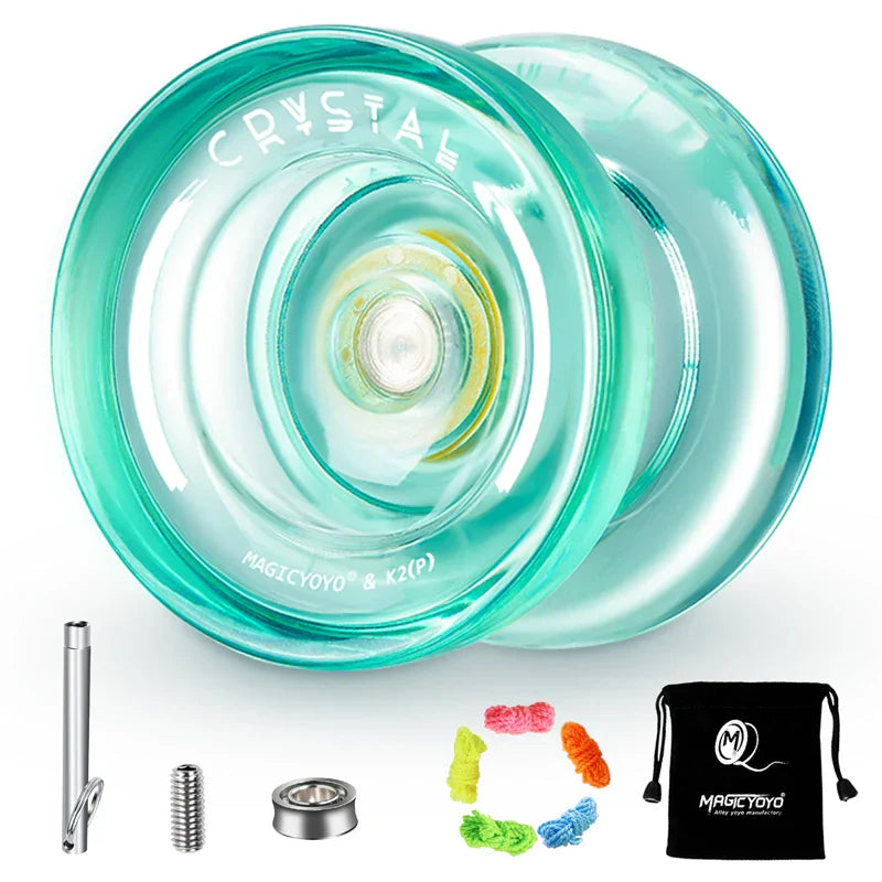 MAGICYOYO Responsive Crystal YoYo K2, Plastic Yo Yo