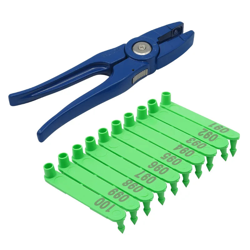 1set Livestock Animal Goat Ear Tag Pliers Dog