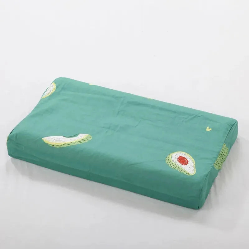 Special Pillowcase Latex Pillow Pure Cotton Children's Four