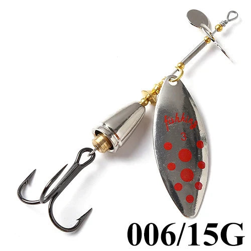 FISH KING 15g Spinner Artificial Bait Fishing Lure