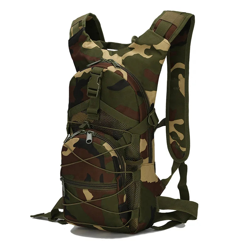 15L Molle Tactical Backpack - 800D Oxford Military Hiking Bag