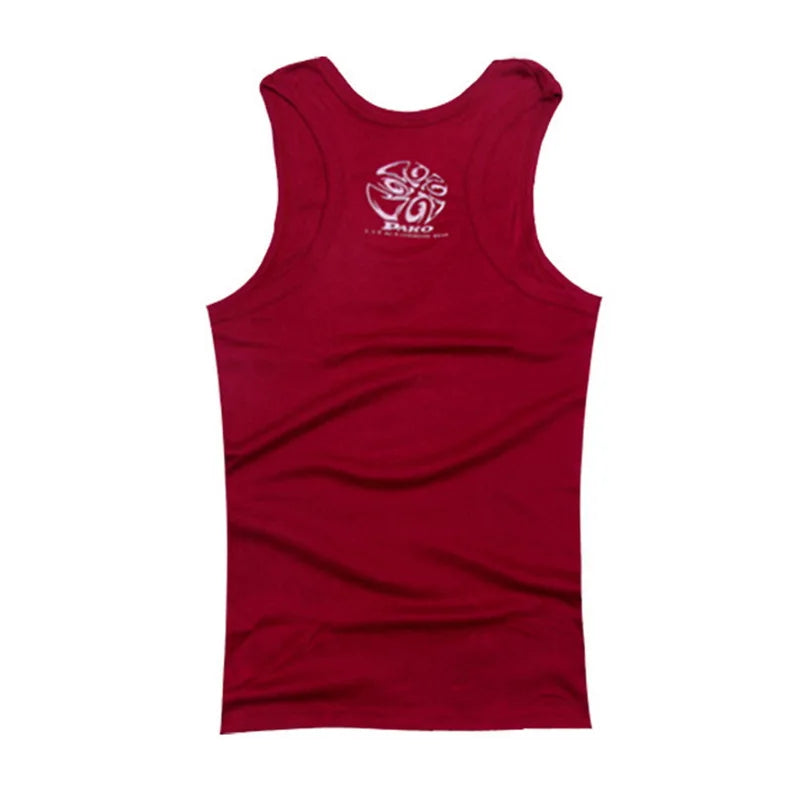 Tank Tops Men Cotton Running Vest Fitness Cool