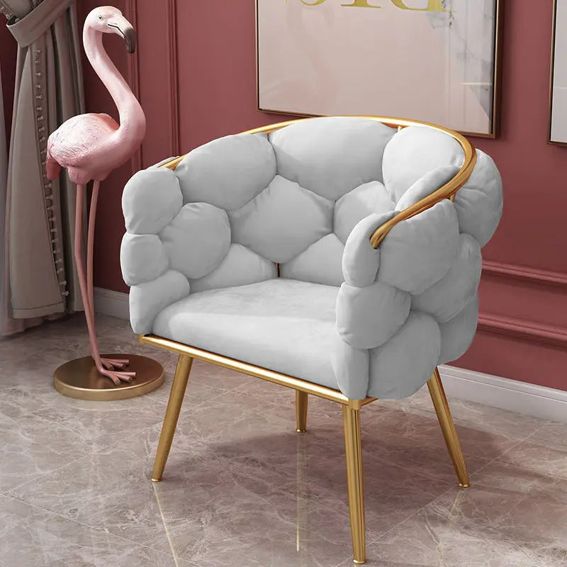 Nordic Ins Leisure Single Sofa Chairs Light luxury