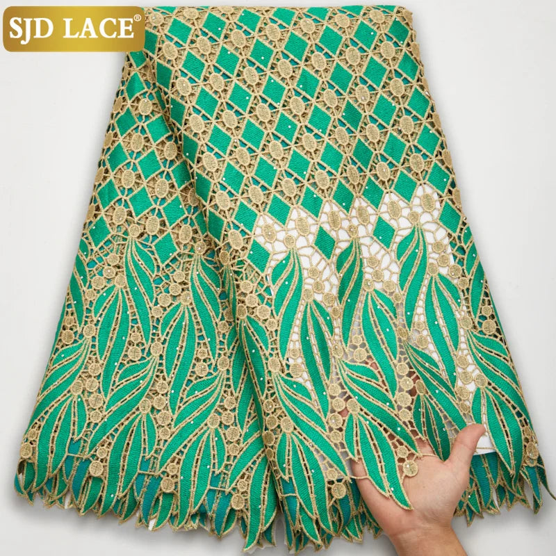 SJD LACE 2024Skin Friendly Classic African Eembroidery Guipure