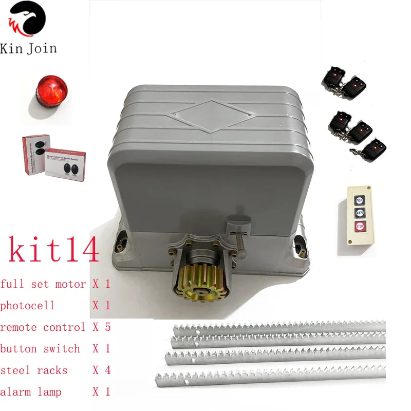 Excellence Use Steel Zipper Rack Move Gate Open