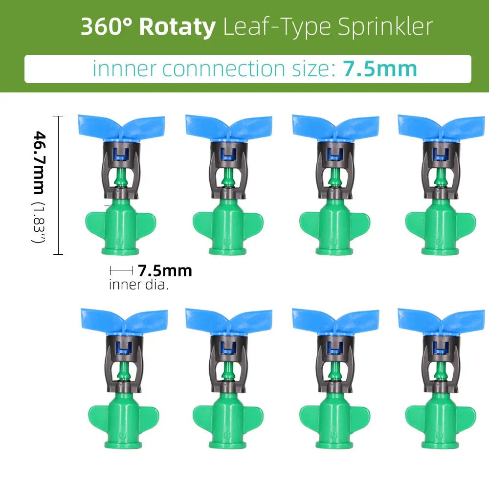 360 Degrees Leaf-Type Automatic Rotary Sprinkler Hanging Fogger