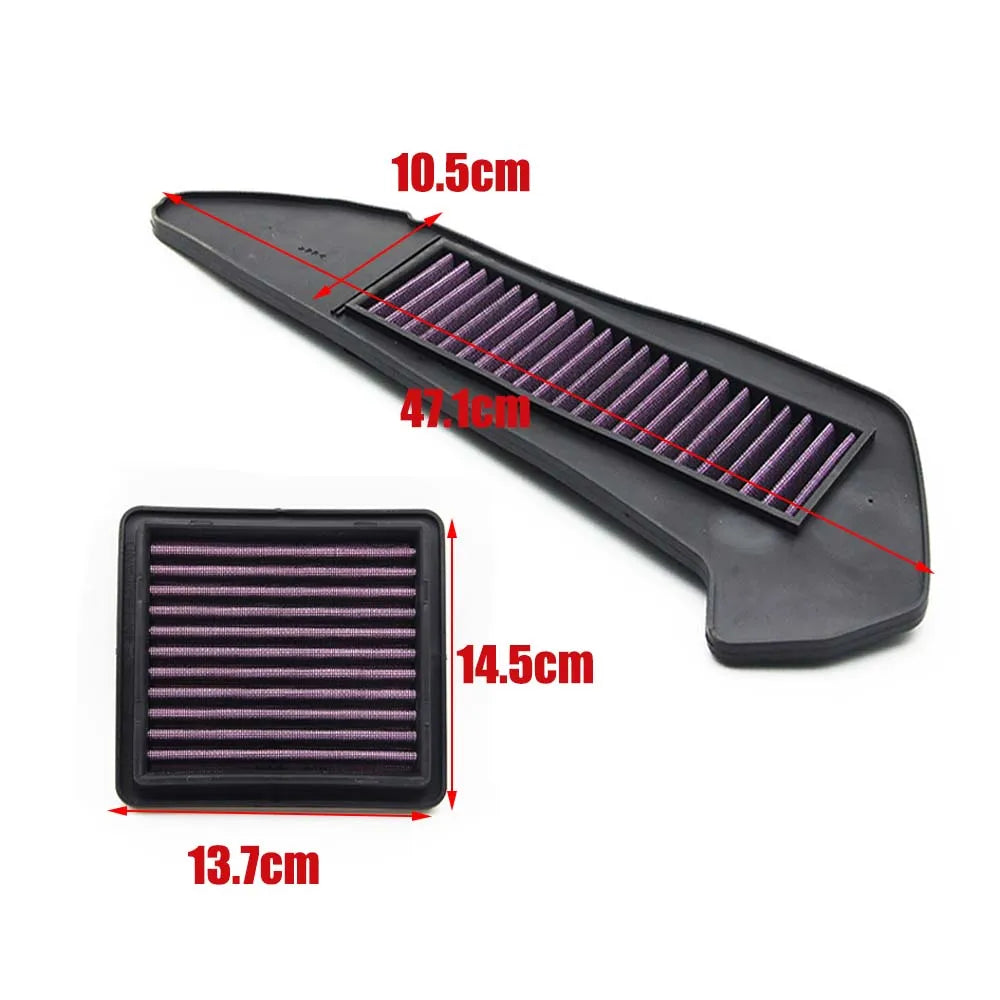 Motorcycle High Flow Air Cleaner Filter Element Engine